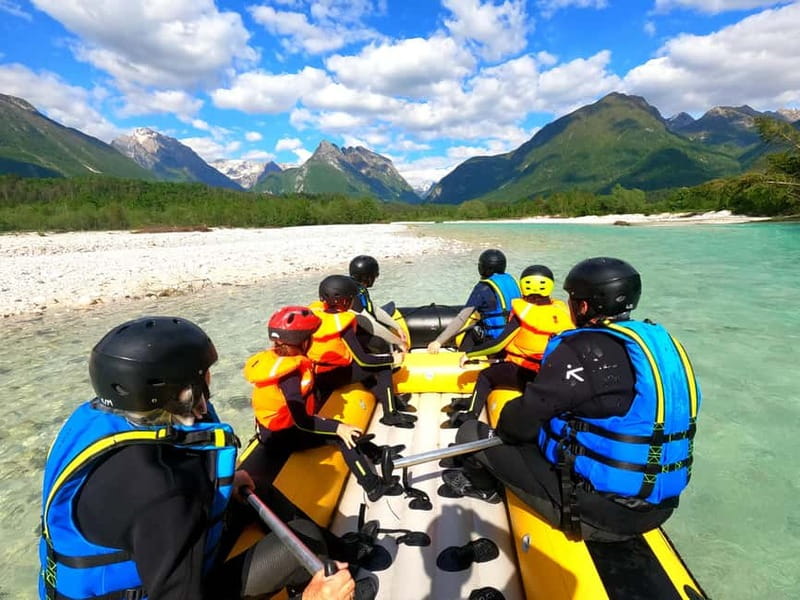 Bovec: Kinder Rafting on Soča River from 4years +FREE photos - Free photos and the practical value of the price