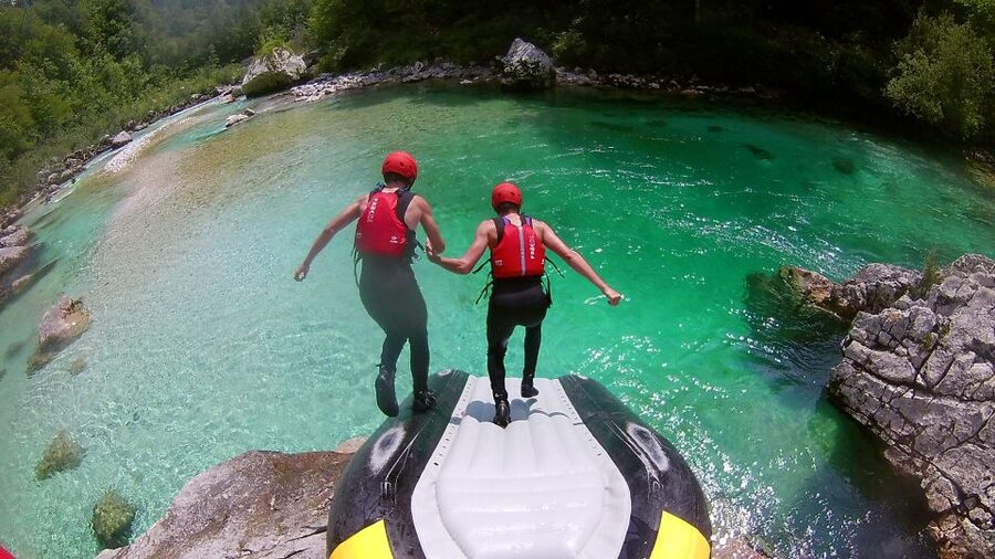 Bovec: Soca River Adventure Rafting With Photos Included - A short safety briefing before the first paddle