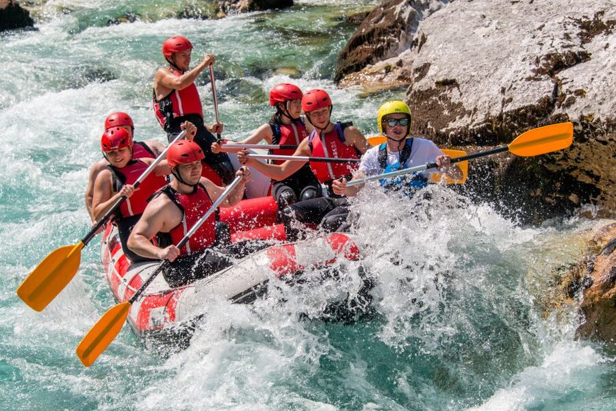 Bovec: Soca River Adventure Rafting With Photos Included - The calm opening on the Soča River