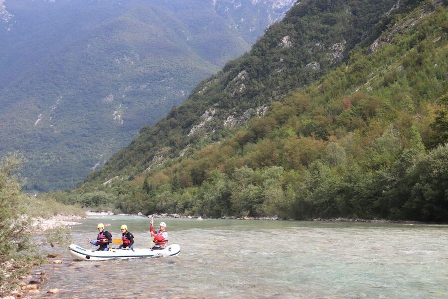 Bovec: Soča River Private Rafting Experience for Couples - A calm start that lets you find your rhythm
