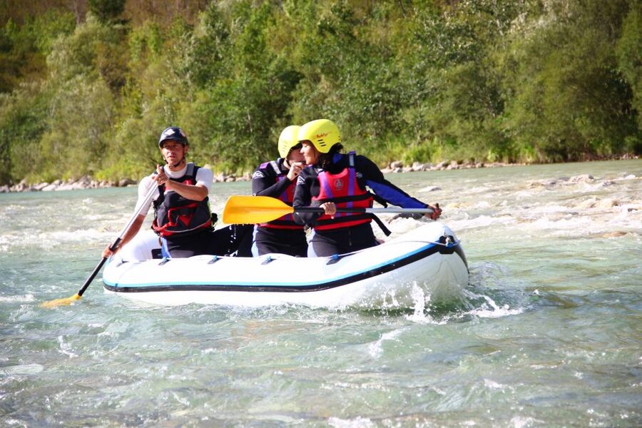 Bovec: Soča River Private Rafting Experience for Couples - Emerald pools and time to swim