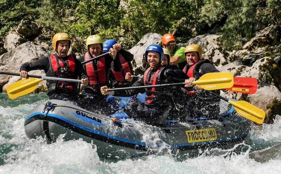 Bovec: Soča River Rafting Adventure with Photos and Drink - Ninety minutes of paddling and rapids