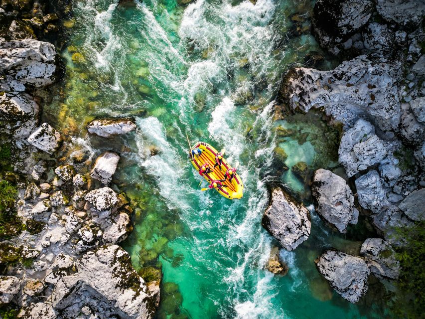 Bovec: Your Ultimate Rafting Expedition on Soča river - One and a half hours of rapids and river teamwork