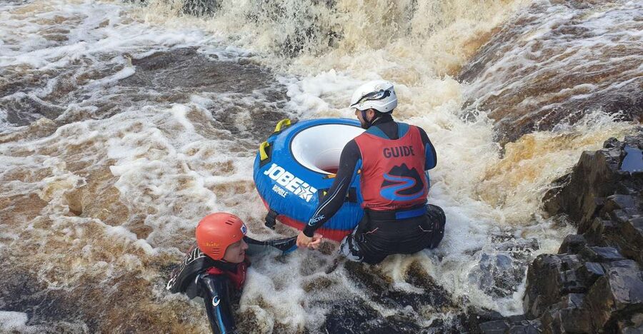 Bowlees: Guided White Water Tubing Adventure - Arriving at Bowlees and meeting your guide