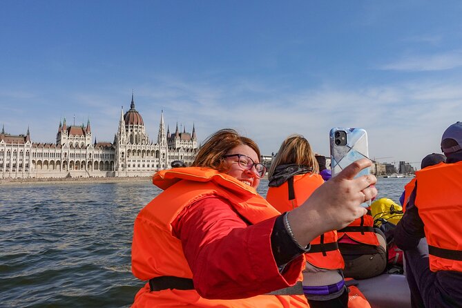 Budapest Rafting - Sunset Cruise - Buda Castle From Below