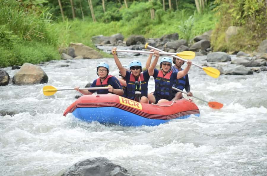 Bukit Cilli Rafting: Longest track rafting without stairs up - Nearly three hours through forest and rice fields
