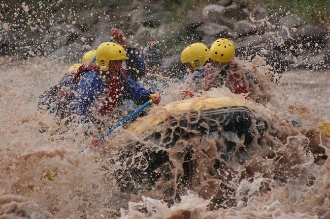 Cacheuta Hot Springs Park + Intermediate Rafting - A full Mendoza day from warm pools to white water