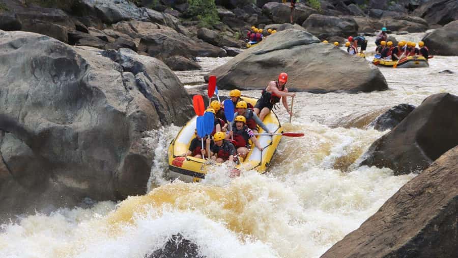 Cairns: Raging Thunder Barron Gorge River Rafting Trip - Safety briefing and flat-water practice