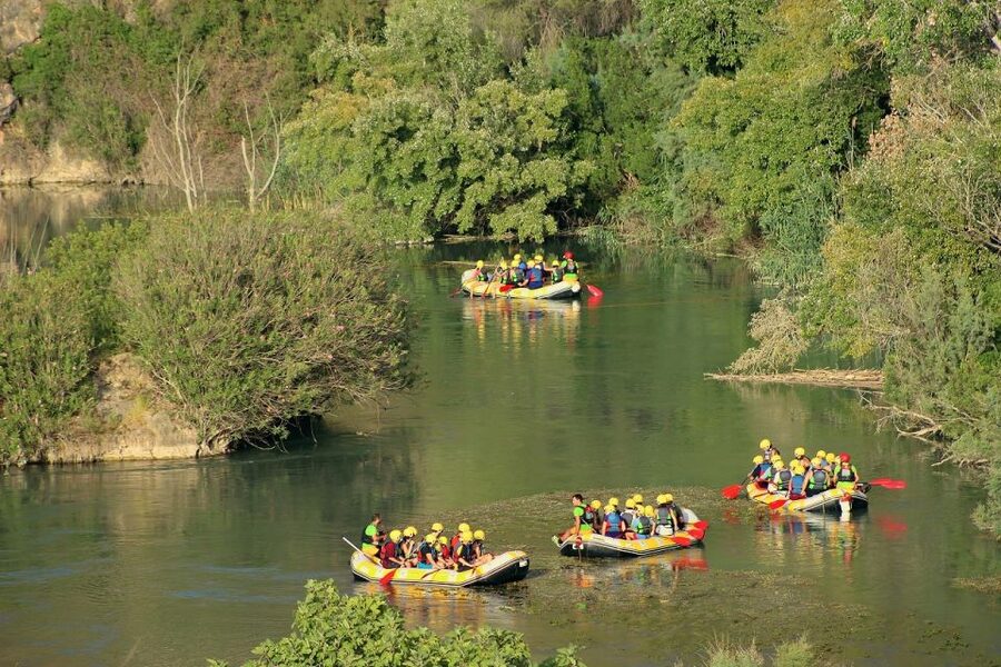Calasparra: Almadenes Canyon Rafting with Caves and Rock Art - Swimming, heat, and what to wear