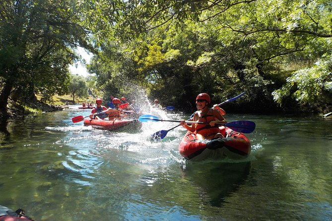 Canoe safari / rafting on river Zrmanja - Four hours of paddling through the canyon