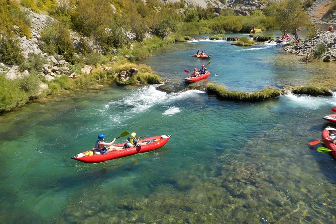 Canoe safari / rafting on river Zrmanja - How difficult is the canoe route?