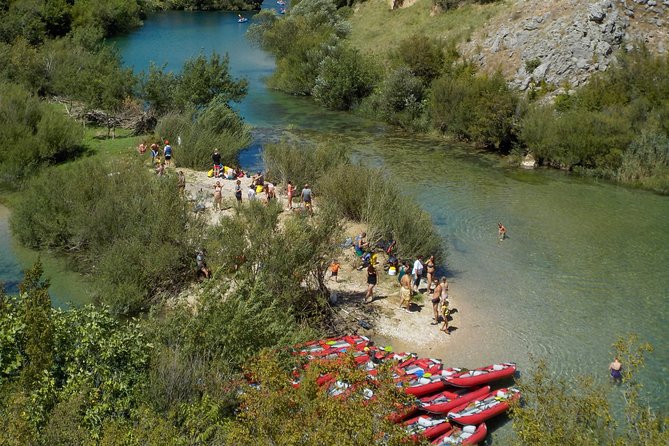 Canoe safari / rafting on river Zrmanja - Meeting at Kaštel Žegarski at 10:00 am