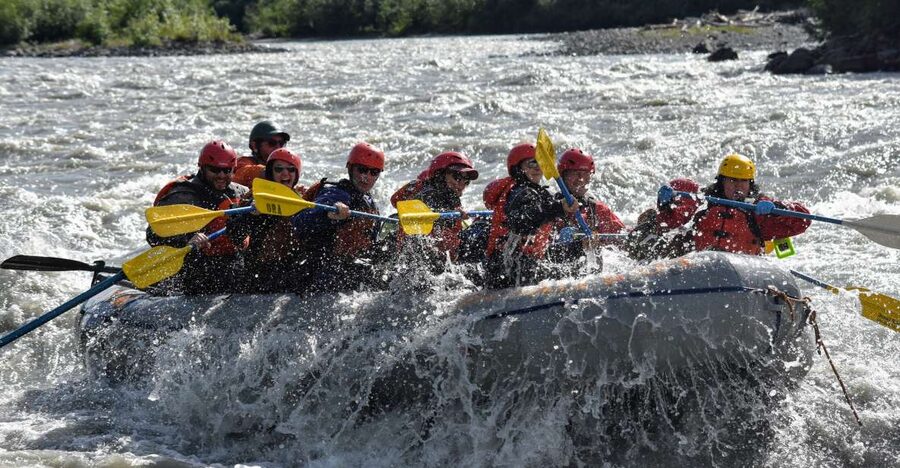 Canyon Run: Denali National Park Class IV Whitewater Rafting - Choosing between an oar raft and a paddle raft