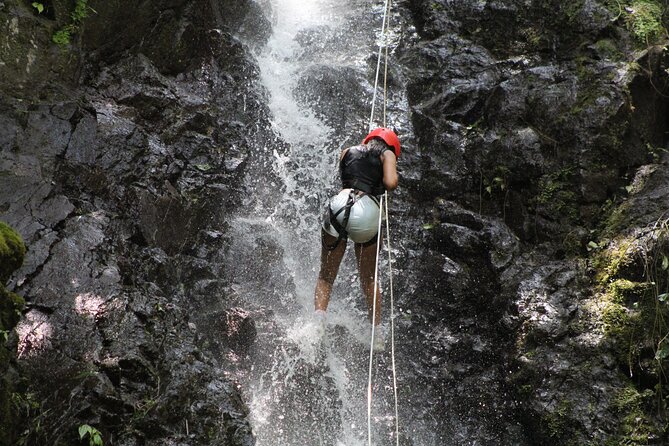 Canyoning and Arenal Rafting (COMBO TOUR) - The climb back out is part of the test