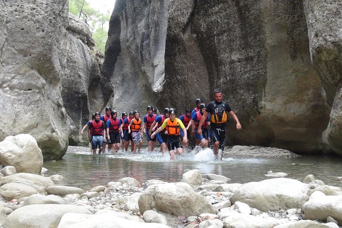 Canyoning and Rafting Adventure incl. Lunch from Alanya - Manavgat and the wider route