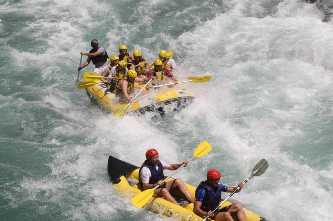 Canyoning and Rafting Tours from Antalya - Canyon views between the rapids