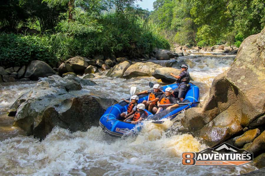 Chiang Mai 3-Hour ATV & White-Water Rafting Adventure - The minivan ride from Chiang Mai