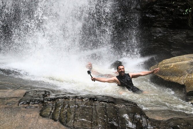 Chiang Mai Adventure ATV Secret Waterfall and Bamboo Rafting - The secret waterfall is the day’s best reset