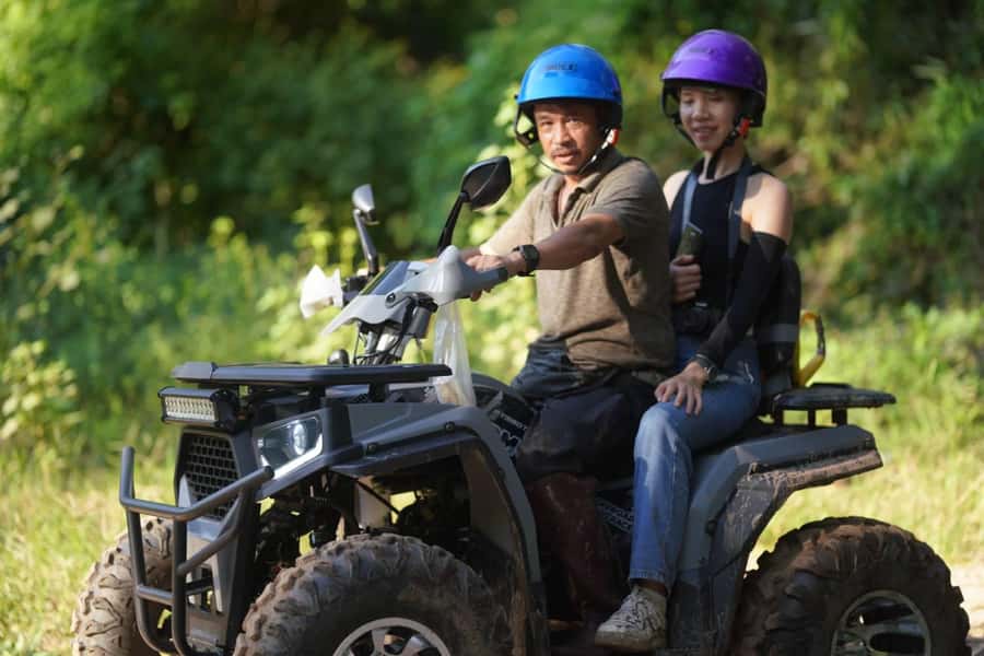 Chiang Mai: ATV Adventure 2-Hrs,Feeding,Rafting & Lunch Trip - The long ride from Chiang Mai to Mae Wang Valley