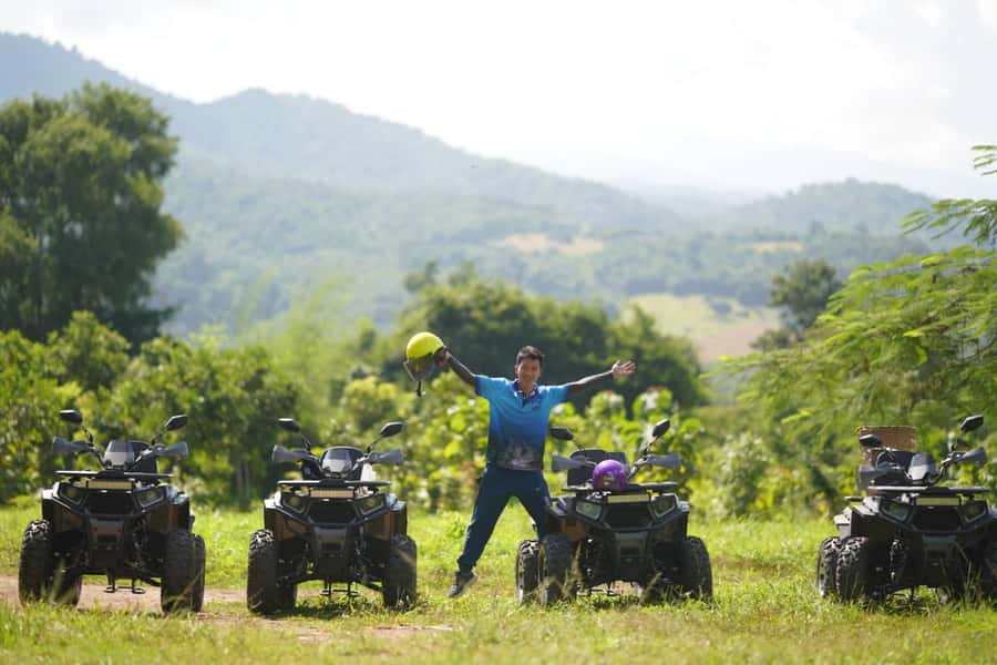 Chiang Mai: ATV Adventure 2-Hrs,Feeding,Rafting & Lunch Trip - Lunch in the jungle after the ride