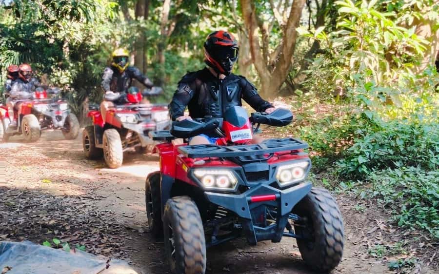 Chiang Mai: ATV Adventure, Jungle Hike & White Water Rafting - A one-hour 200CC ATV ride through the countryside