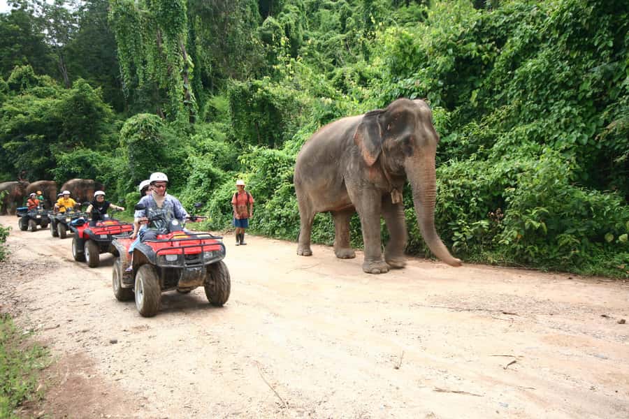 Chiang Mai : ATV Tour + Whitewater Rafting - Learning the ATV before the real ride