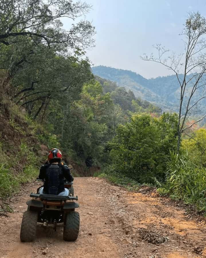 Chiang Mai ATV & White Water Rafting & Trekking to Waterfall - A one-hour ride on a 200cc ATV