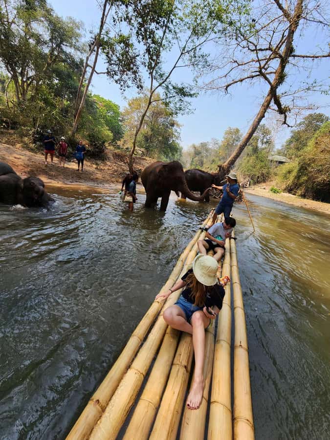 Chiang Mai: Bamboo Rafting and Wat Phra That Doi Kham - Key points at a glance