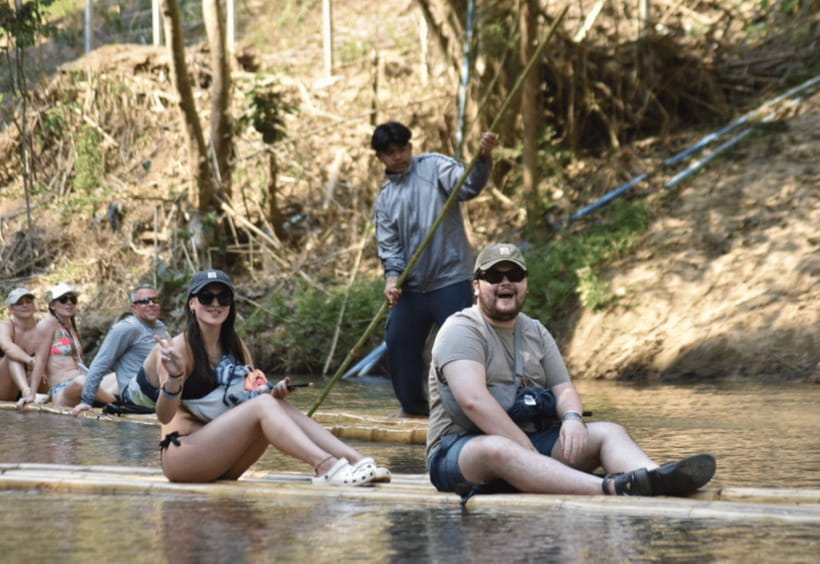 Chiang Mai: Bamboo Rafting with Hotel Transfers - Elephant sightings and the ethics question