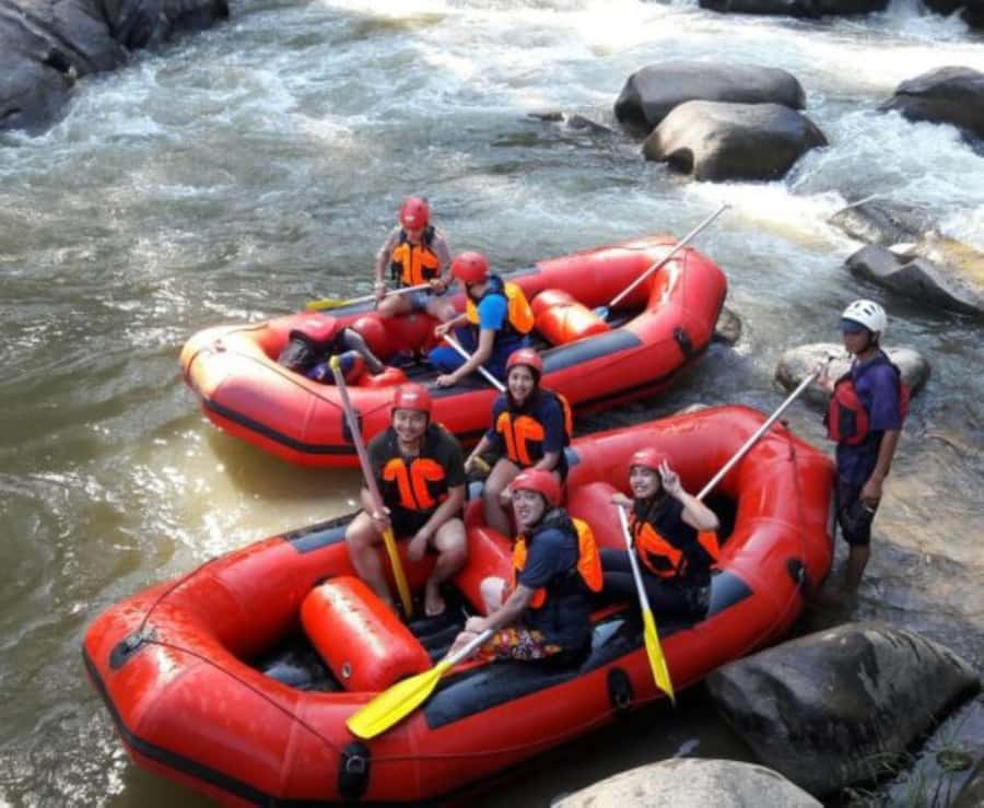 Chiang Mai: One Day ATV Tour & WhiteWater Rafting with Lunch - Thai lunch, fresh fruit, and a realistic food expectation