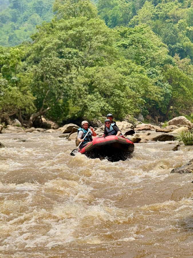 Chiang Mai: Sticky Waterfall and Rafting Day Trip - A quieter 40-minute bamboo raft ride
