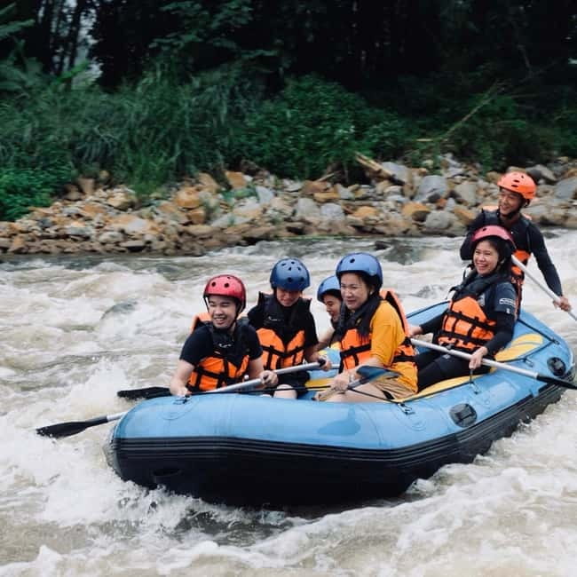 Chiang Mai Water Rafting Adventure with Optional ATV Ride - Tarzan World Adventure and the one-hour stop