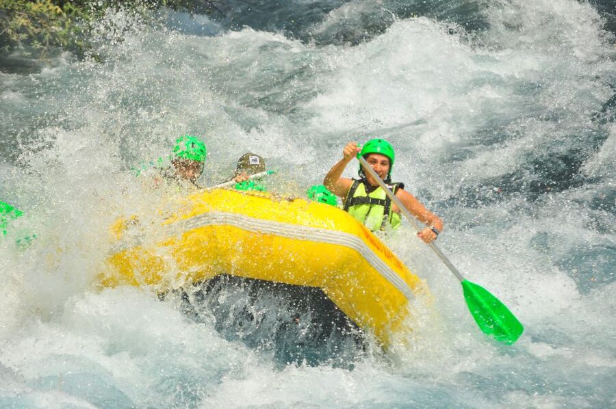 City of Side/Alanya: Koprulu Canyon Rafting Tour with Lunch - The Ancient Bridge and the First Splash