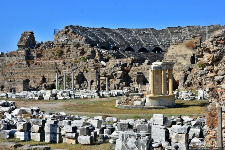 City of Side: Eagle Canyon w/ Optional Selge or Rafting Tour - Leaving Side for the Taurus Mountains