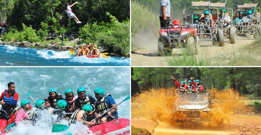 City of Side: Rafting, Zipline, Jeep, Buggy and Quad Combo - The first look at the rafting base