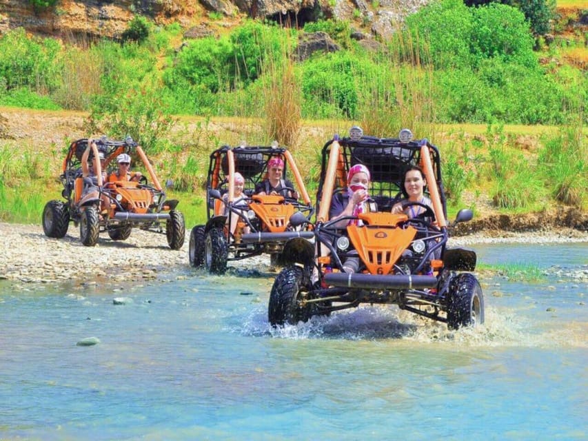 City of Side: Rafting, Zipline, Quad & Jeep (Buggy Optional) - Reaching the five-hour canyon program