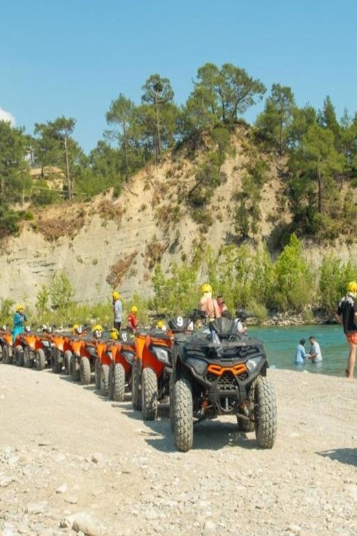 City of Side: Rafting, Zipline, Quad & Jeep (Buggy Optional) - Lunch, swimming, and the pauses between thrills