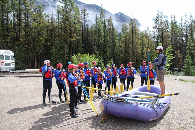 Class 3 Sunwapta River Rafting Adventure in Jasper - The small-group setup and guide-led instruction