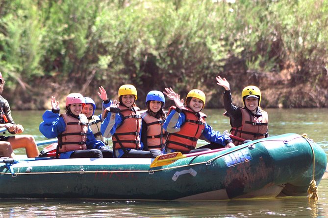 Classic Salt River Raft Trip - The first rapids: Maytag and Overboard