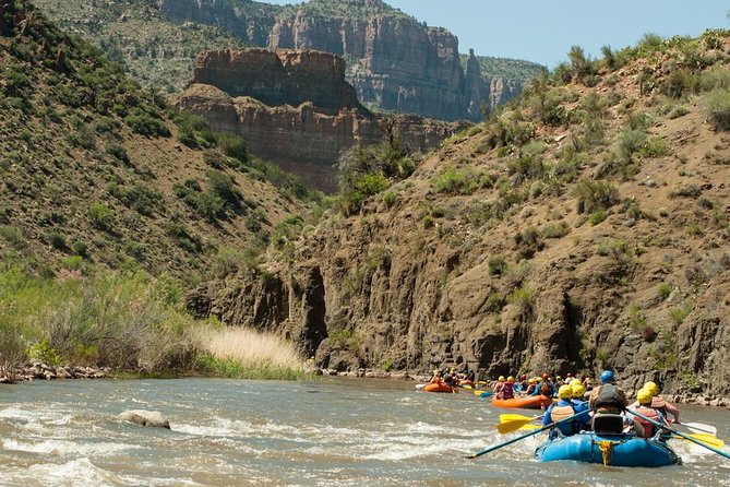 Classic Salt River Raft Trip - A hot lunch at the riverside base camp