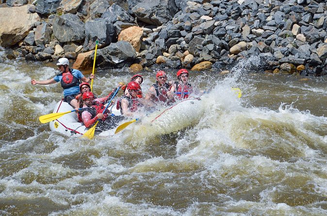 Clear Creek Intermediate 2h 30m Rafting Trip - Idaho Springs, CO - Outer Limits gives the run its finale