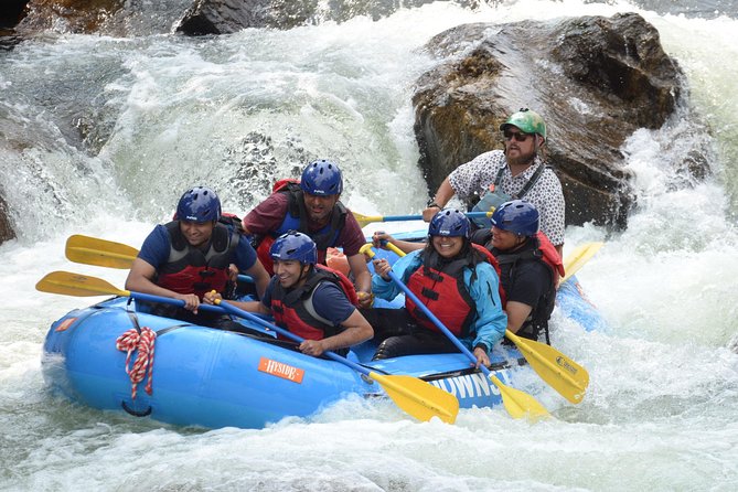 Clear Creek Intermediate Whitewater Rafting near Denver - The safety briefing and equipment setup
