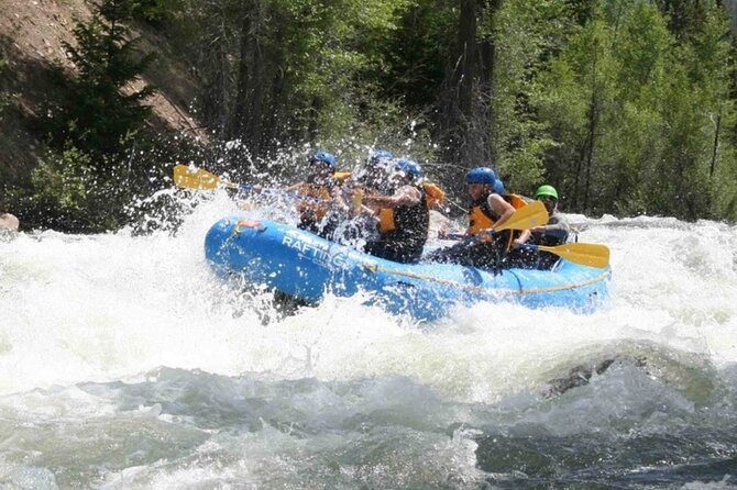 Clear Creek Whitewater Raft near Denver: Splashy Fun for Families - Idaho Springs history from the river