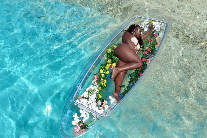 Clear kayak & Bamboo raft ARUBA! Same Day Delivery! PACKAGE DEAL! - What the drone adds to your final gallery