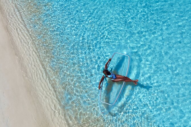Clear kayak & Bamboo raft ARUBA! Same Day Delivery! PACKAGE DEAL! - Friendly guides and posing help
