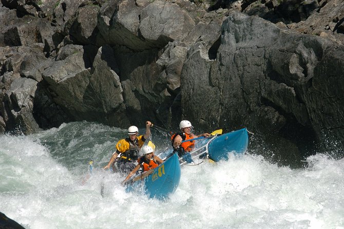 Clearwater, BC, Rafting, Finish in Canadas waterfall capital! - The 14-Kilometre Ready-Set-Go Route