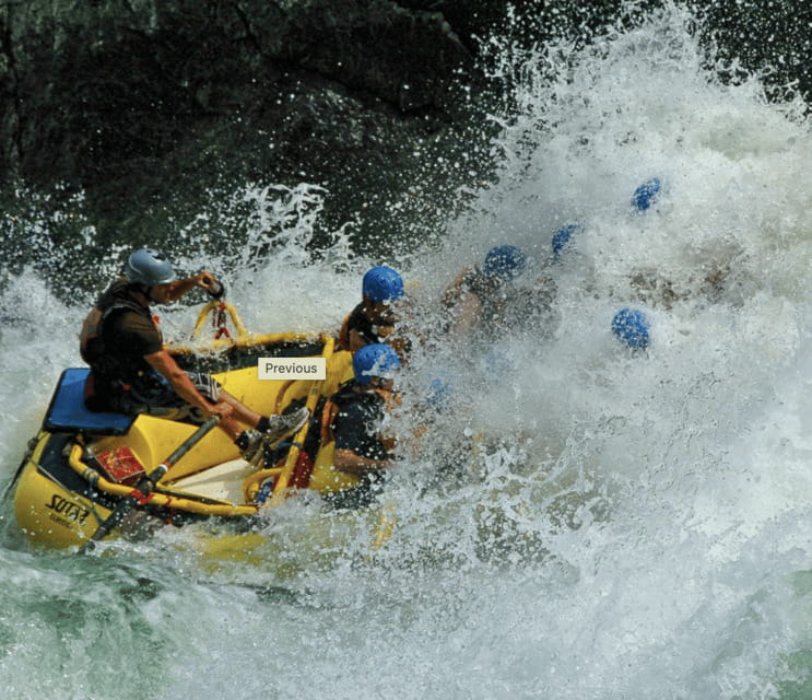 Clearwater BC Rafting with time for a waterfall Tour - Swimming and cliff-jumping, conditions permitting
