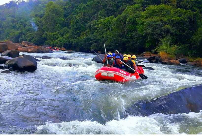 Colombo/ Negombo: Kithulgala White Water Rafting Adventure - Swimming and the slower moments