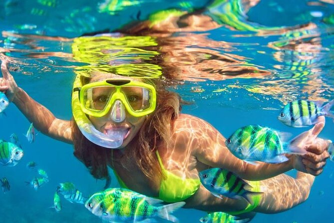 Combination Tour: Ayung river rafting With Blue Lagoon Snorkeling - Snorkeling at Padangbai’s Blue Lagoon