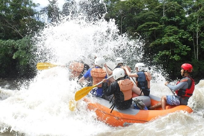 Day rafting experience from Tena with lunch - The first river stretch and class III rapids